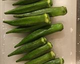 オクラの塩麹あえ作り方1写真