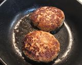 ふわふわ☆じゅーしーハンバーグ×2種作り方7写真