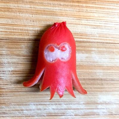 スプラ好きに☆いちばん簡単なイカちゃん！ by もちもちもちもちこ