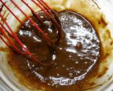 簡単！材料3つ☆米粉のチョコブラウニー作り方2写真
