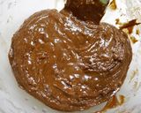 簡単！材料3つ☆米粉のチョコブラウニー作り方3写真