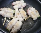 簡単！オクラの肉巻き☆チリソース作り方3写真