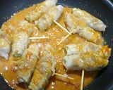 簡単！オクラの肉巻き☆チリソース作り方4写真