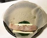 かじきの梅しそチーズ春巻き作り方2写真