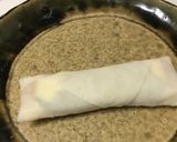 かじきの梅しそチーズ春巻き作り方3写真