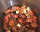 薄口お醤油が隠し味＊栗のこっくり渋皮煮作り方2写真