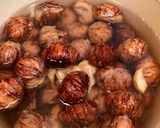 薄口お醤油が隠し味＊栗のこっくり渋皮煮作り方5写真