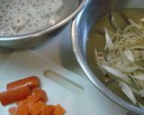エバラ焼き肉のたれで☆豚肉と根菜の炒め物作り方1写真