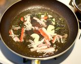 簡単本格★オイルサーディンのオイルパスタ作り方1写真