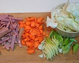 野菜たっぷりあんかけご飯作り方1写真
