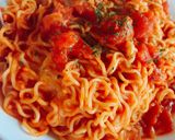 ♡簡単 インスタントラーメンでトマト麺♡作り方5写真