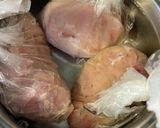 簡単！美味しいサラダチキン作り方4写真