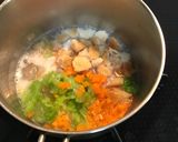 【ペット用】お煎餅入！鶏と野菜のあんかけ作り方8写真
