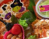 炒飯ハロウィン弁当 簡単 詰め方作り方5写真