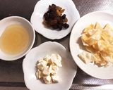 おせんべいとレーズンとクリチの蜂蜜和え作り方2写真