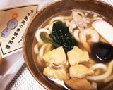 うどんに素焼きせんべいでお麩風に！作り方2写真