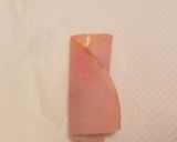 キャラ弁♪オクラとハムのくるくる☆作り方3写真