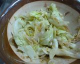 きゃべつとみょうがのごま和え♪作り方3写真