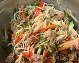 牛肉とそうめんのチャプチェ作り方6写真