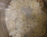 蓮根のしゃきしゃきの食感を保つ方法作り方1写真