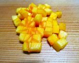 ◐秋を味わう♪柿のラム酒煮プリン風◑作り方2写真