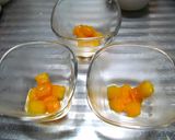 ◐秋を味わう♪柿のラム酒煮プリン風◑作り方7写真