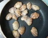 旨みしみしみ♪あさり焼き飯作り方2写真