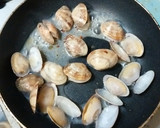 旨みしみしみ♪あさり焼き飯作り方3写真