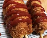 大人気☆チーズハットグ作り方8写真