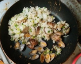 旨みしみしみ♪あさり焼き飯作り方8写真