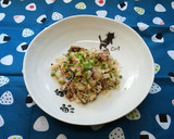 旨みしみしみ♪あさり焼き飯作り方9写真