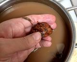 重曹・包丁なし！蜂蜜入り栗の渋皮煮☆作り方6写真
