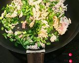 和風そぼろ焼きそばの温玉のせ作り方4写真