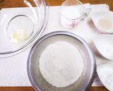 レンジで♪ハムマヨパン作り方1写真