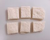 【離乳食】レンジでミルクパン粥作り方1写真