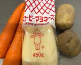 横浜発♡人参とポテトのマヨフライサラダ作り方1写真