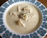 高たんぱく！鶏肉の豆乳味噌ポタージュ作り方6写真