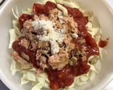 簡単イタリアン♡キャベツのトマト煮込み作り方2写真