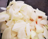 家族のお昼！野菜たっぷり取り分け焼きそば作り方3写真