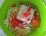 低カロリー化豆腐お好み焼きwithＭE作り方3写真