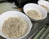 創味のつゆでラー油蕎麦作り方10写真