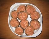 ふんわり♪簡単♪しいたけハンバーグ作り方2写真