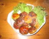 ふんわり♪簡単♪しいたけハンバーグ作り方4写真