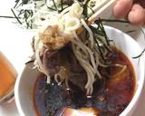 創味のつゆでラー油蕎麦作り方18写真