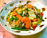 No2088 煮干野菜炒め作り方2写真