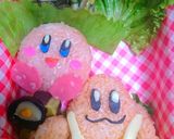 『カービィ♡コックカワサキ』キャラ弁♡作り方16写真