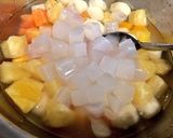 水いらず！お豆腐白玉のフルーツポンチ♪作り方5写真