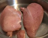 セロリの浅漬けと鶏ハムの和え物作り方2写真