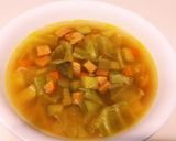 残り野菜で簡単　カレー風味スープ作り方7写真