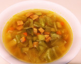 残り野菜で簡単　カレー風味スープ作り方7写真
